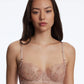 Entice Lace Balconette Bra - Romance/Rose Gold