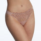 Entice Front Lace Thong - Romance/Rose Gold
