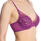 Flora Contour Underwire Bra - Grape/Blush