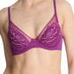 Flora Contour Underwire Bra - Grape/Blush