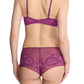Flora Contour Underwire Bra - Grape/Blush