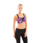 Power Sports Bra - Cosmic Print