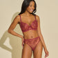 Sanika Balconette Bra - Vin Brule