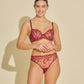Sanika Balconette Bra - Vin Brule