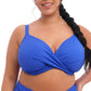 Magnetic Wrap Plunge Underwire Bikini (ES7193) - Sapphire