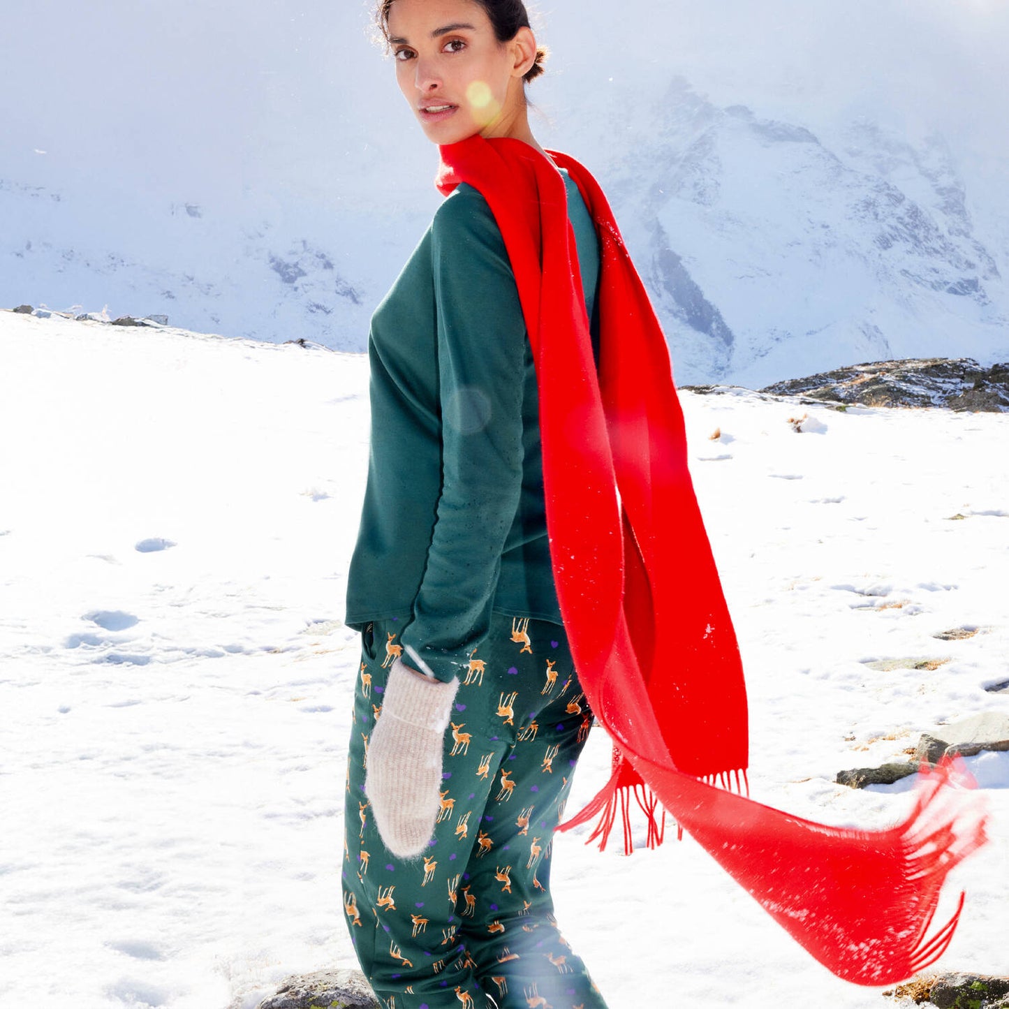 Cotton Pajama Pants - Ponterosa Pine