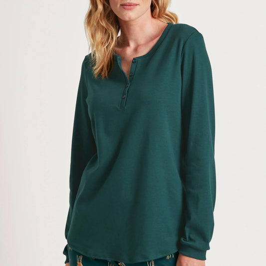 Cotton Pajama Top - Ponterosa Pine