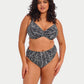 Kata Beach Mid-Rise Bikini Bottom - Black