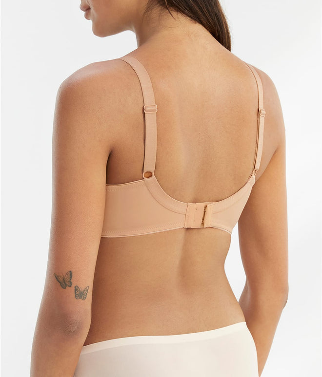 Smoothing Balcony Bra - Nude