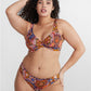 Santiago Nights High Apex Bikini Top - Multi