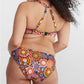 Santiago Nights High Apex Bikini Top - Multi