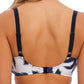 Carmelita Avenue Underwired Full Cup Bikini Top - French Navy