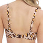 Kabini Oasis Full Cup Bikini Top - Leopard