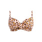 Kabini Oasis Full Cup Bikini Top - Leopard