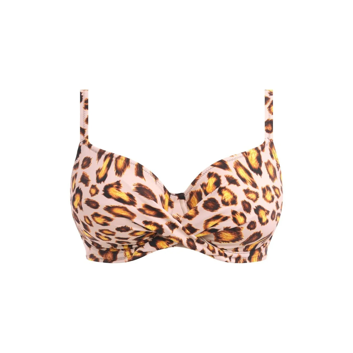 Kabini Oasis Full Cup Bikini Top - Leopard