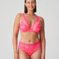Twist Verao Half Padded Plunge Bra - L.A. Pink