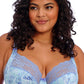 Lucie Stretch Plunge Bra - Cornflower
