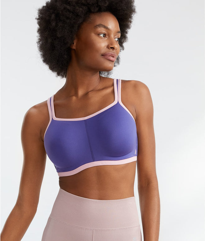 Power Yogi Sports Bra - Dewberry/Blossom