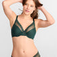Feathers Full Figure Contour Bra - Dark Forest