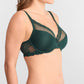 Feathers Full Figure Contour Bra - Dark Forest