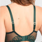 Feathers Full Figure Contour Bra - Dark Forest