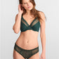 Feathers Full Figure Contour Bra - Dark Forest