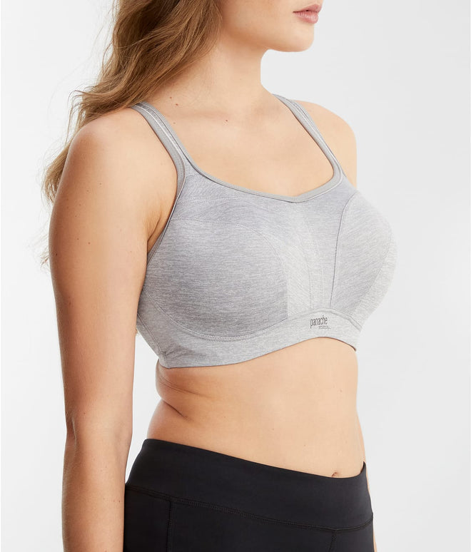 Power Underwire Sports Bra - Grey Marl