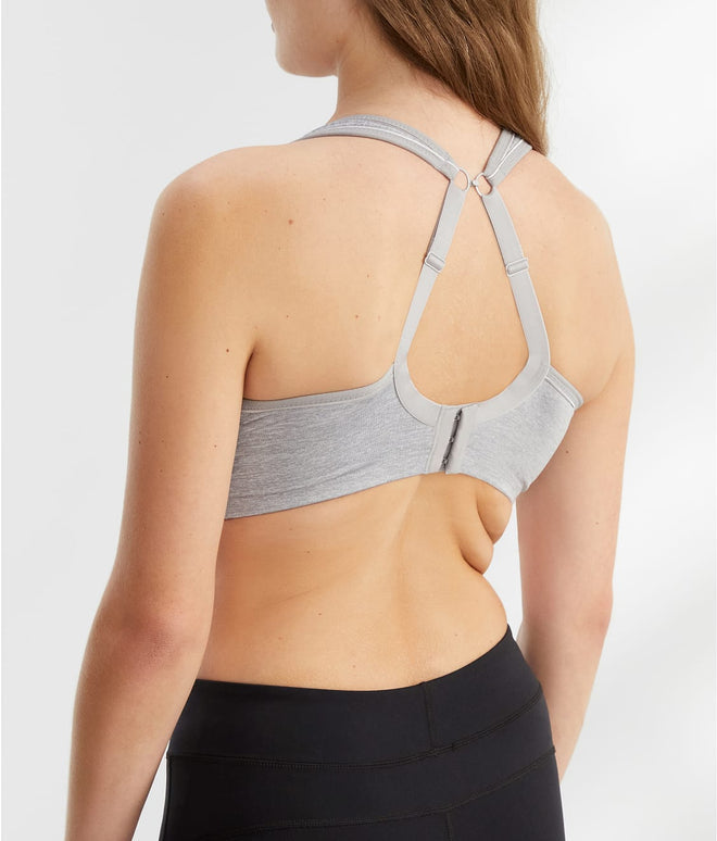 Power Underwire Sports Bra - Grey Marl