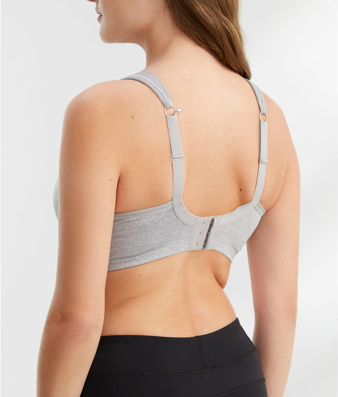 Power Underwire Sports Bra - Grey Marl
