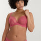 Ana Plunge Bra- Berry Pink