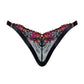 Mesmerise Brazilian Brief - Black Multi