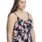 Dark Tropics Tankini Top
