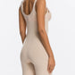 Spanx Thinstincts Open-Bust Mid-Thigh Bodysuit Soft Nude