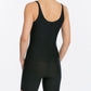 Spanx Thinstincts Open-Bust Mid-Thigh Bodysuit Black