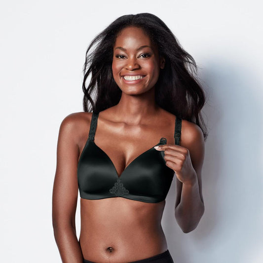 Bravado Bliss Contour Wire Free Nursing Bra Black