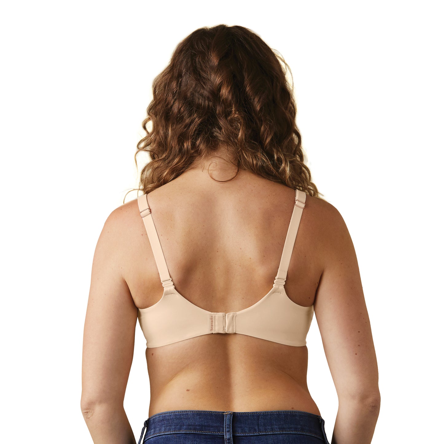 Bravado Buttercup Contour Wire Free Nursing Bra Bare
