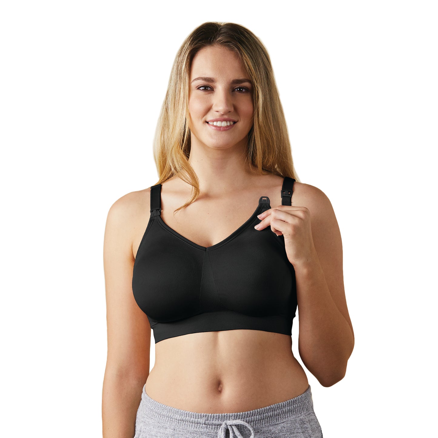 Bravado Designs Body Silk Seamless Nursing Bra Black