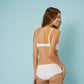 Simone Perele Saga Sheer Demi Bra White
