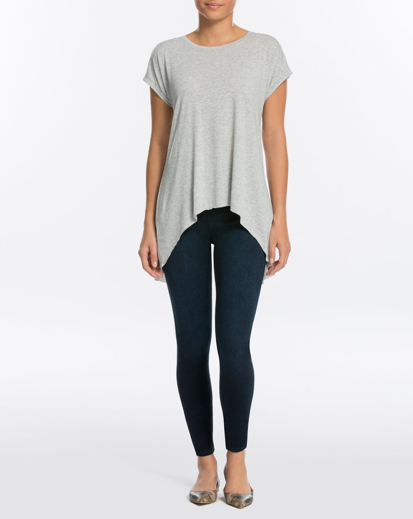 Spanx Jean-ish Ankle Leggings Twilight Rinse