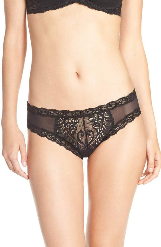 Natori Feathers Hipster Black