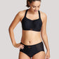 Panache High Impact Underwire Sports Bra Black