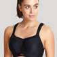 Panache High Impact Underwire Sports Bra Black