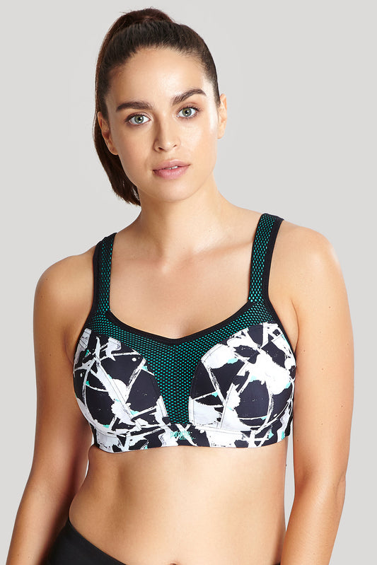 Panache High Impact Underwire Sports Bra Graffiti Print