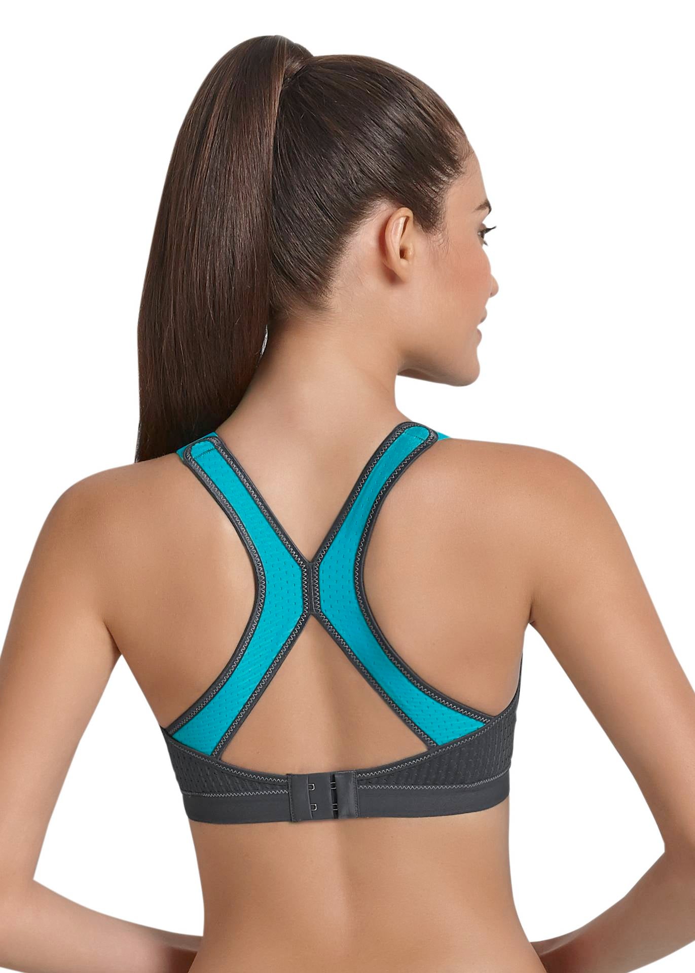 Anita Dynamix Star Maximum Sports Bra Peacock/Anthracite