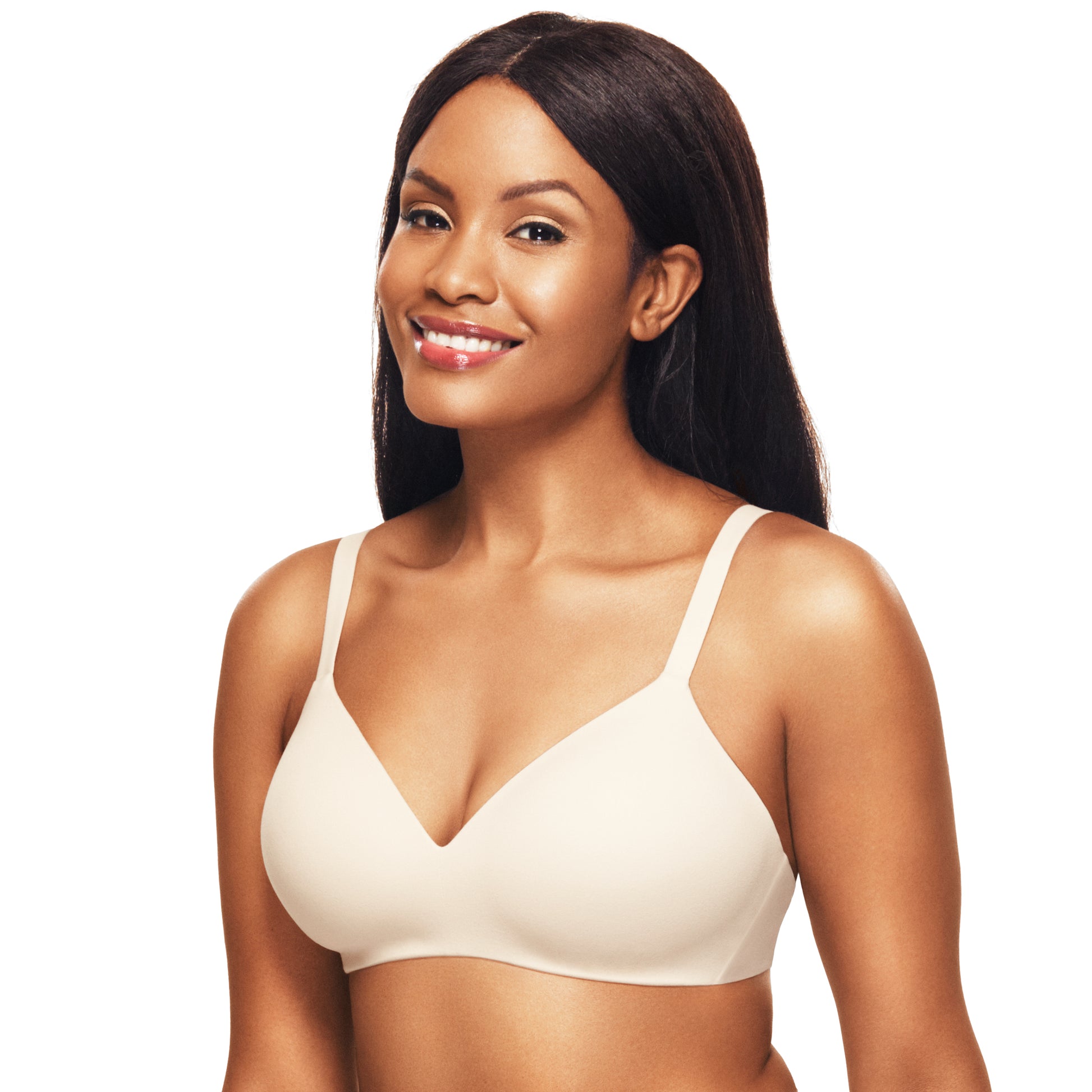 Wacoal How Perfect Contour Wire Free Bra Nude – Belle Mode Intimates