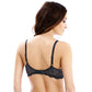 Wacoal Lace Affair Contour Bra Black/Graphite