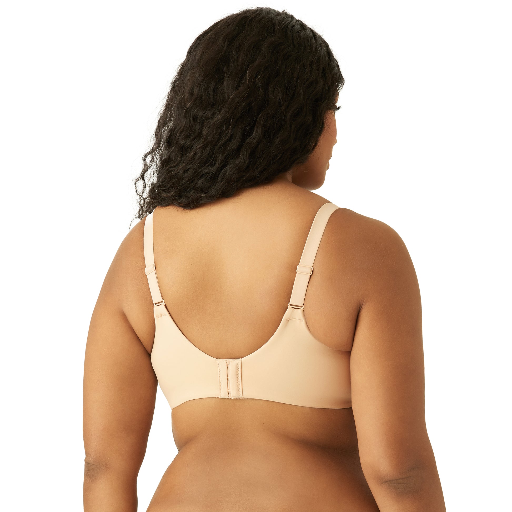 Brand New Wacoal How Perfect Full Figure Wireless Bra Color: Sand