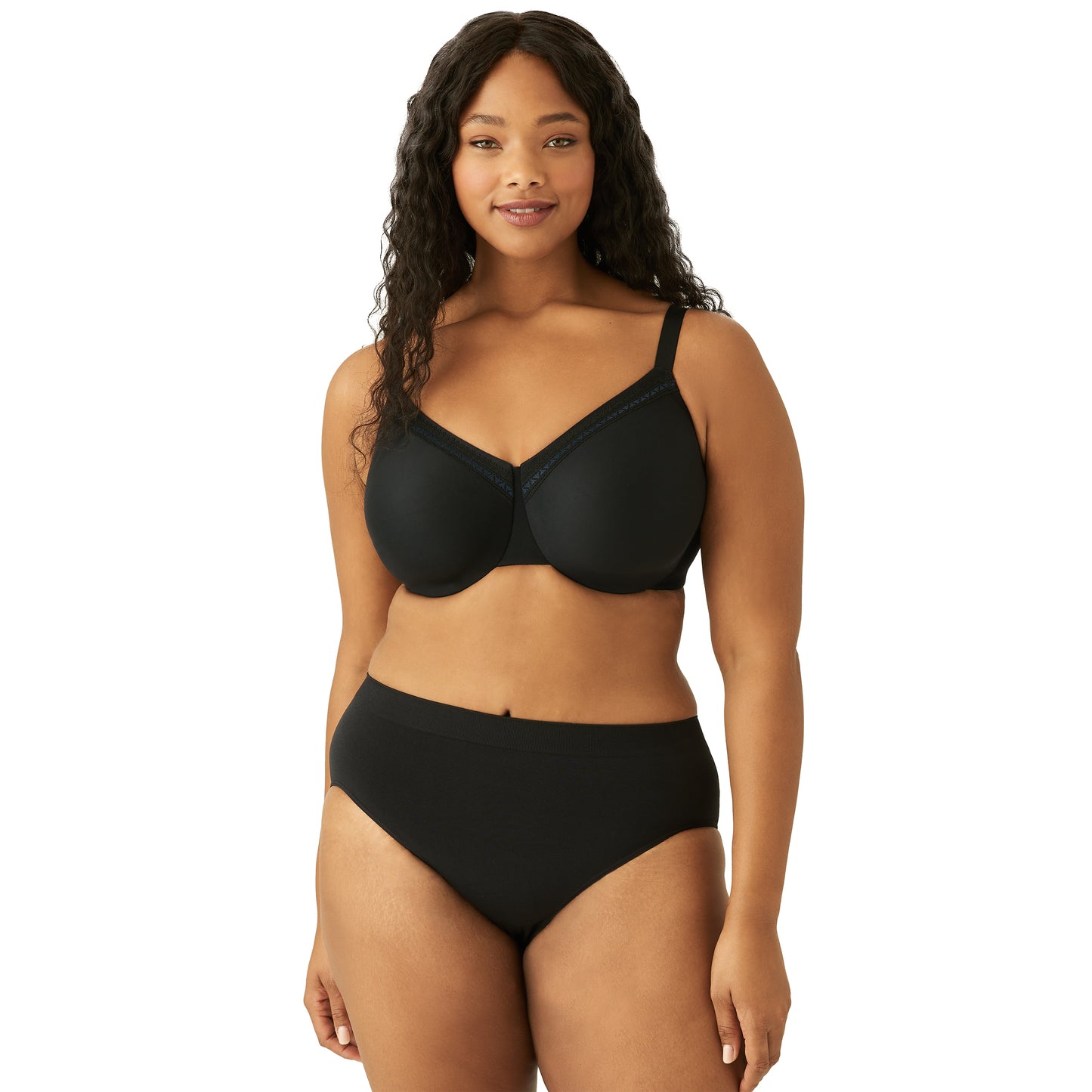 Wacoal Perfect Primer Unlined Minimizer Bra Black