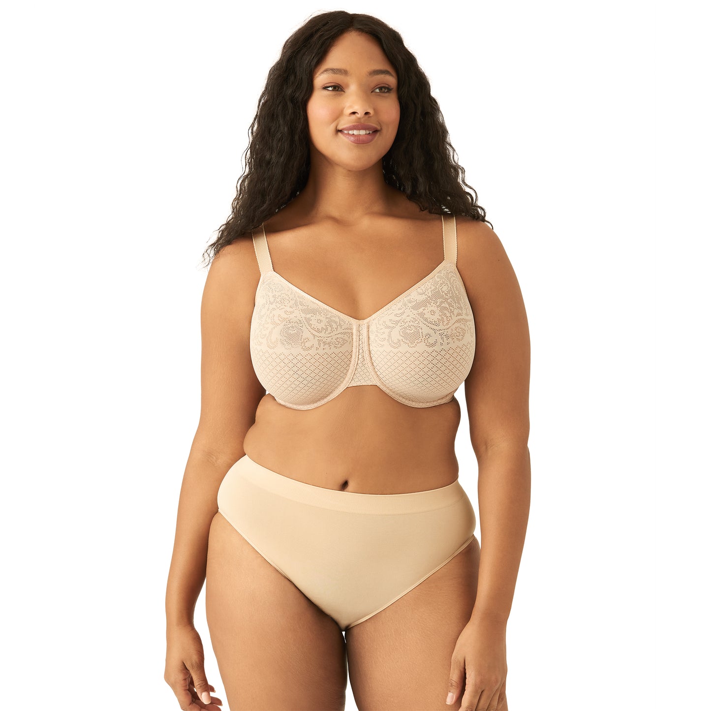 Wacoal Visual Effects Minimizer Underwire Bra Sand