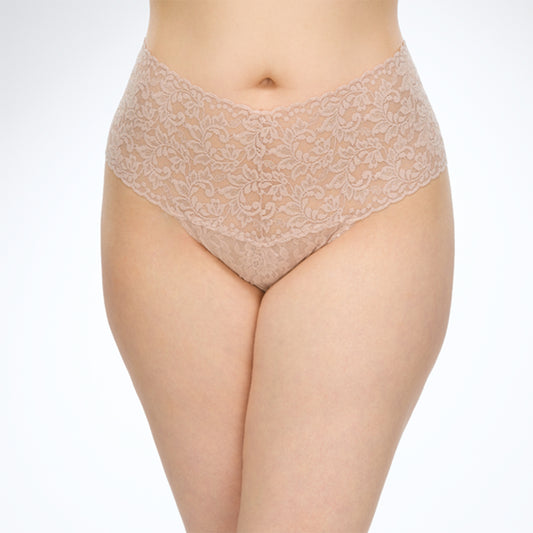 Hanky Panky Signature Lace Retro V-Kini Plus Size Chai
